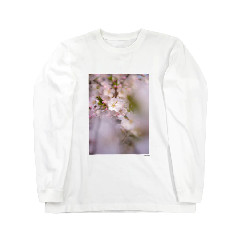 unxgraphyのSAKURA 2 ロングスリーブTシャツ