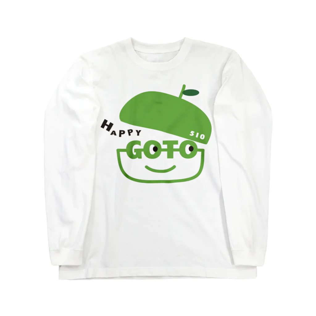 jun_gotoのHappy510 ロングスリーブTシャツ