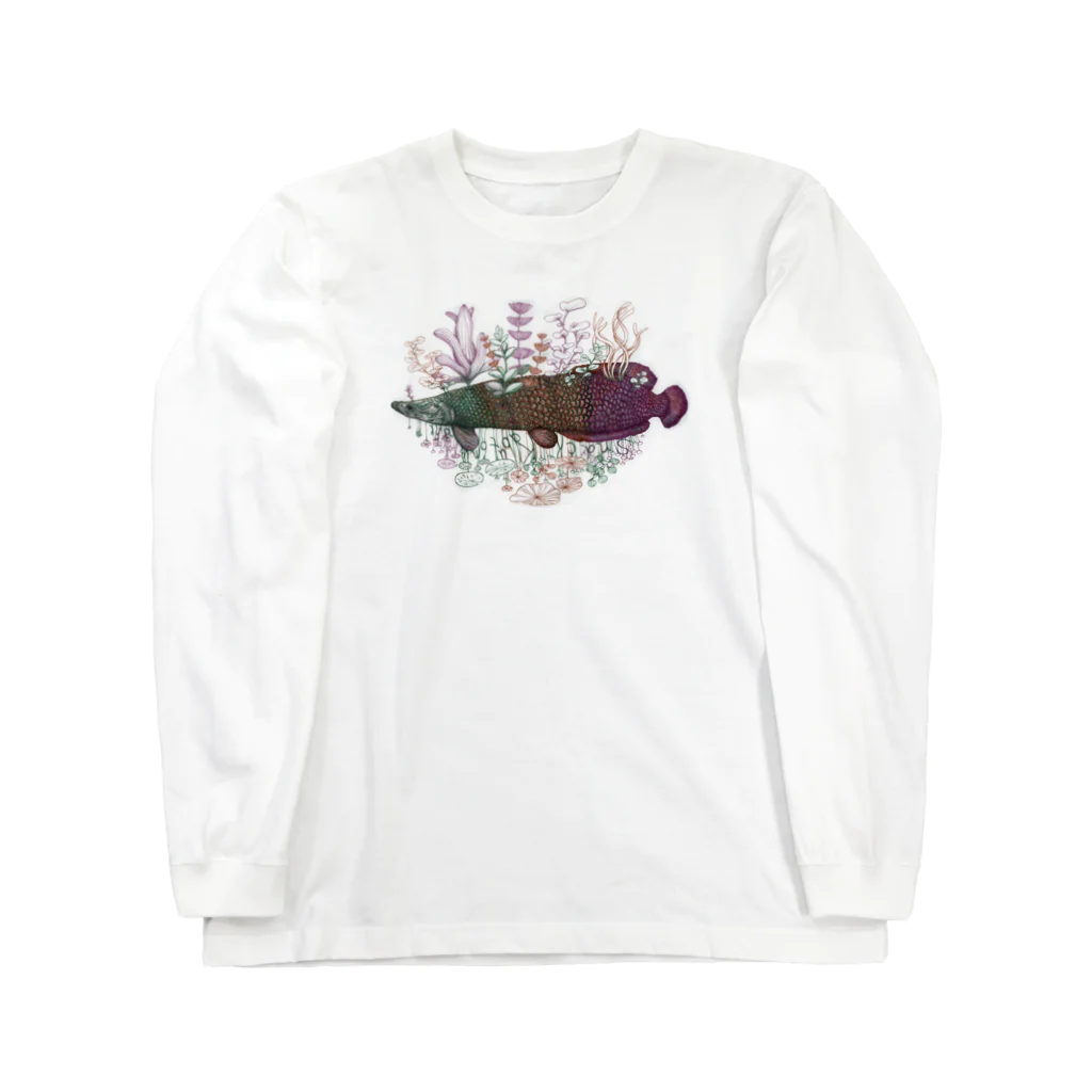 スナックカブトムシのピラルクー Long Sleeve T-Shirt