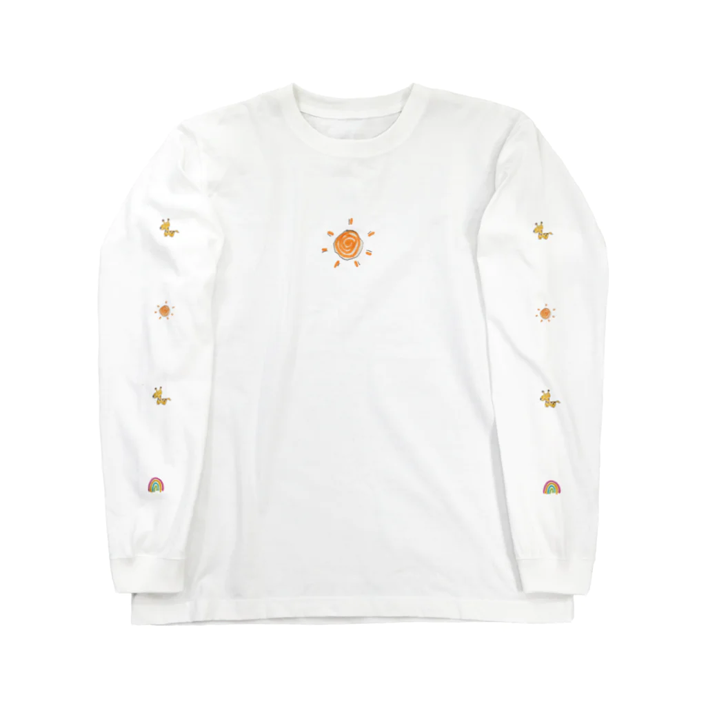 あいりのお店の太陽 ロングスリーブTシャツ Long Sleeve T-Shirt