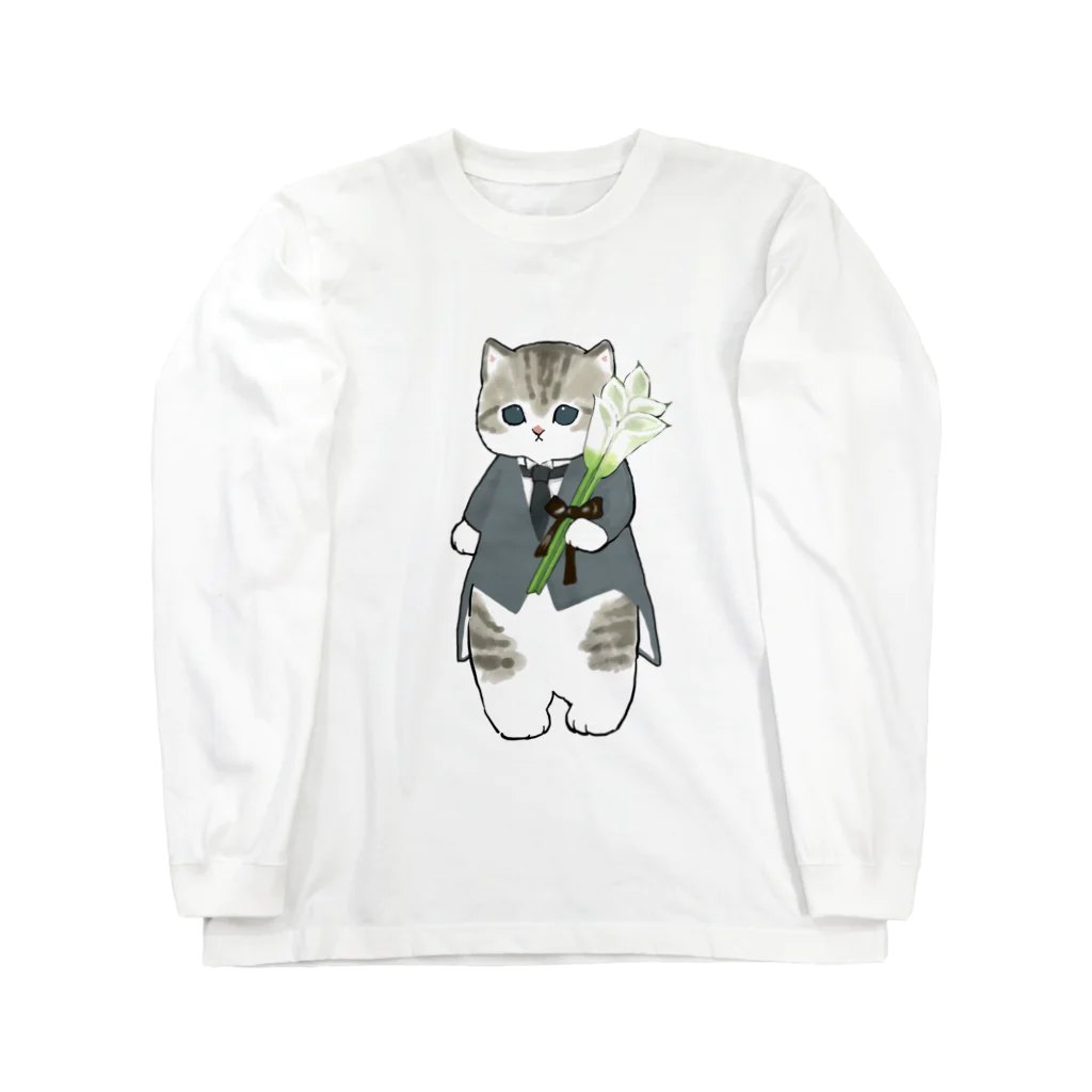 mofusandの花婿にゃん Long Sleeve T-Shirt