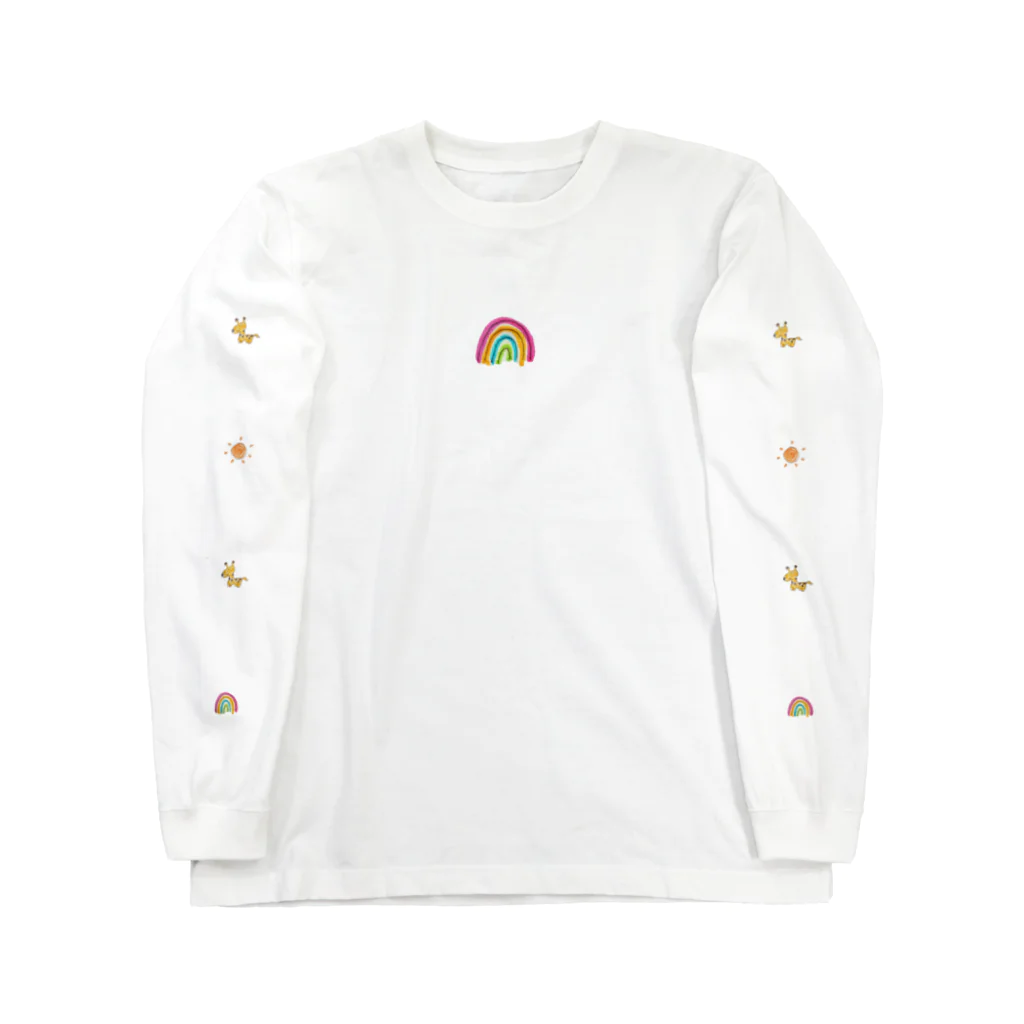 あいりのお店の虹 ロングスリーブTシャツ Long Sleeve T-Shirt