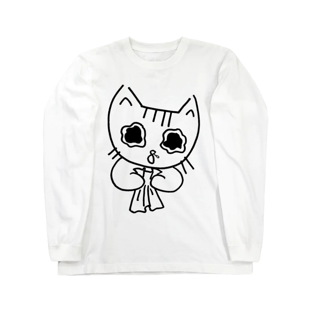 Satosee!Link（サトシドットリンク）のミケコ。泣く Long Sleeve T-Shirt