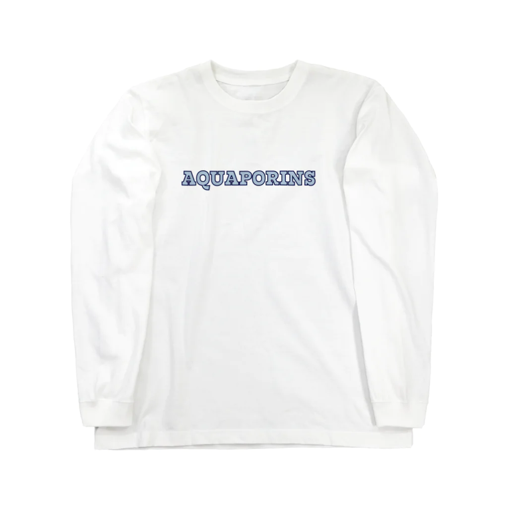 ガリガリ親子のアクアポリン Aquaporins ロングスリーブTシャツ