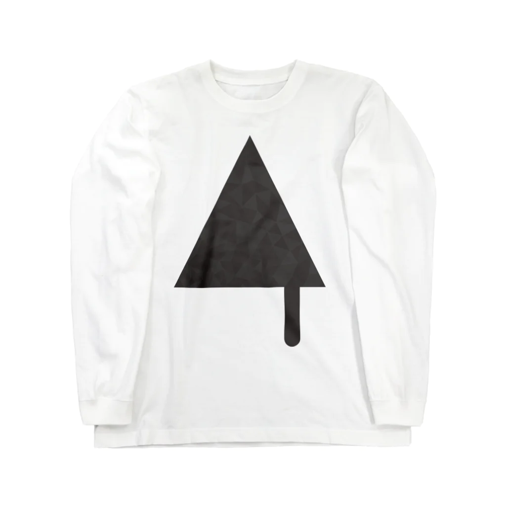 Hplusのtriangle ロングスリーブTシャツ