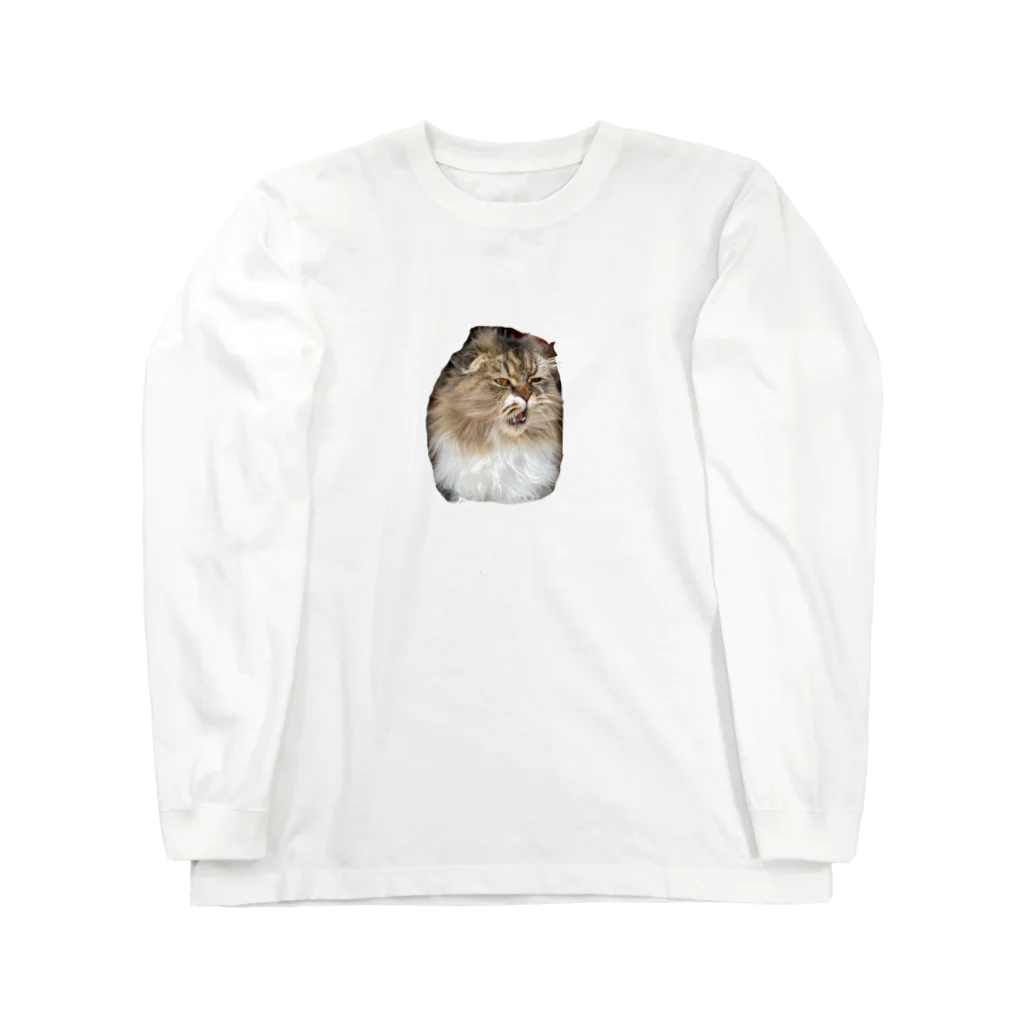 西崎のあくび団十郎 Long Sleeve T-Shirt