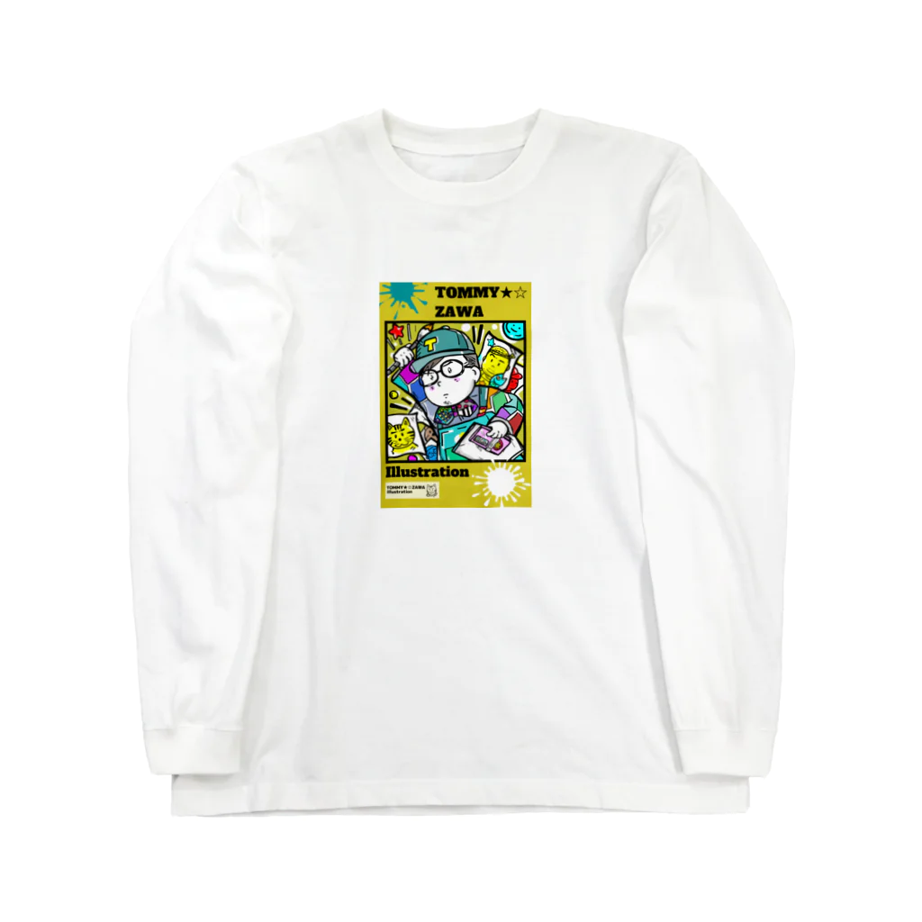 TOMMY★☆ZAWA　ILLUSTRATIONのロゴ。2021年。 Long Sleeve T-Shirt