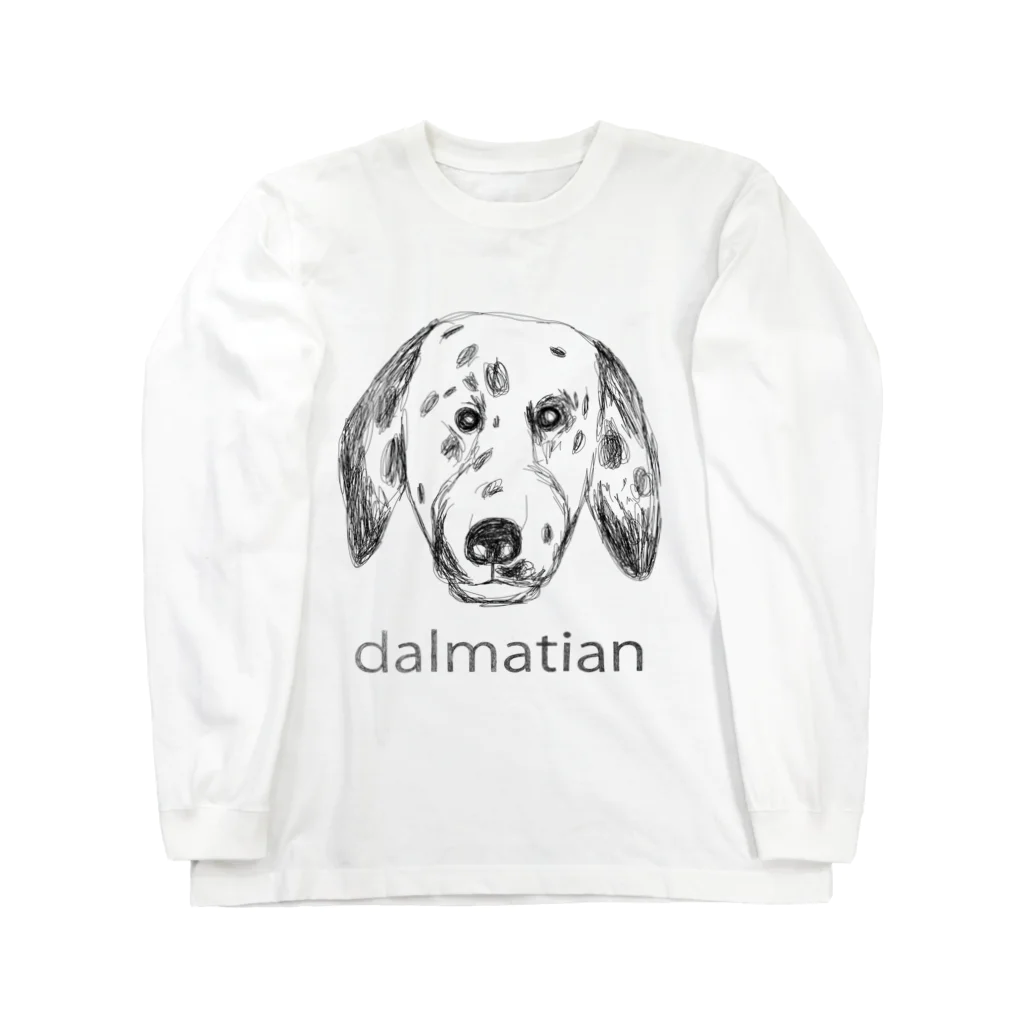 NocatnolifeのDalmatian ロングスリーブTシャツ