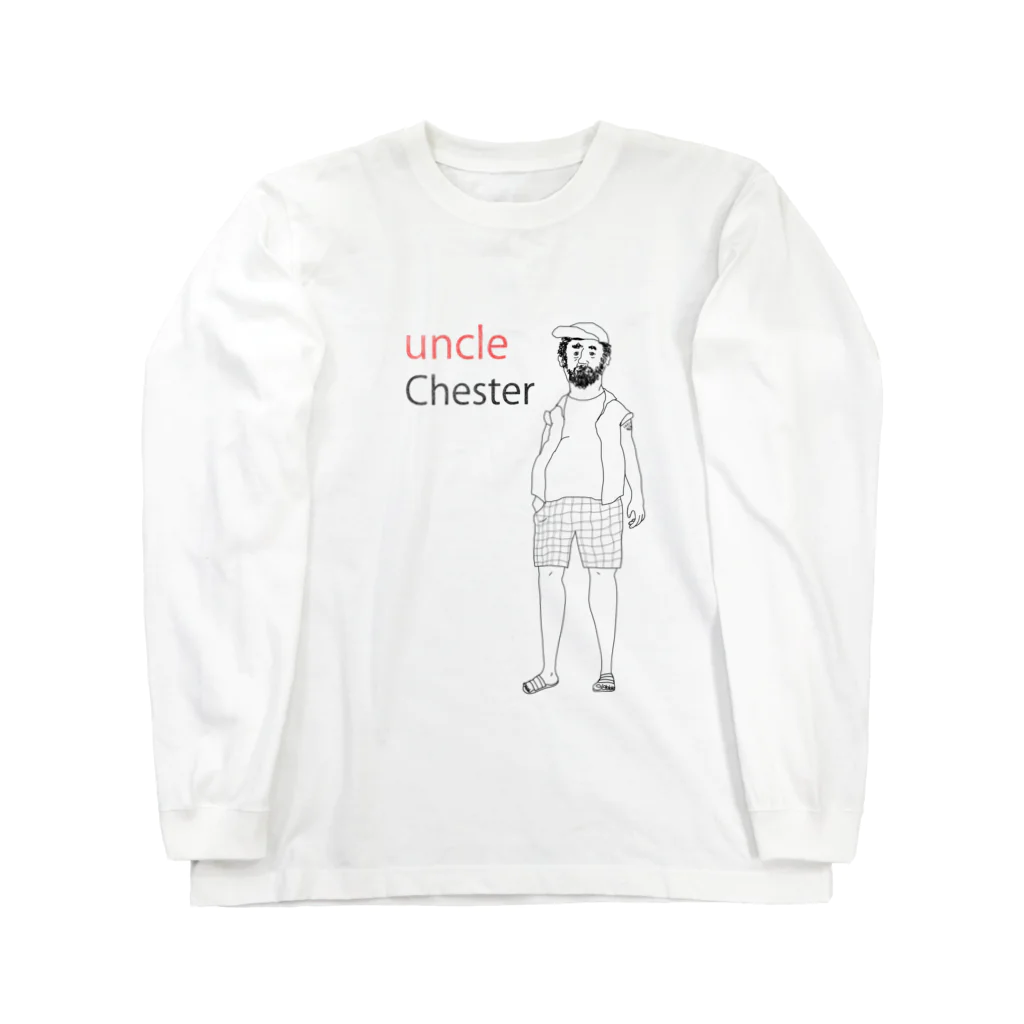 Nocatnolifeのuncle  Chester Long Sleeve T-Shirt