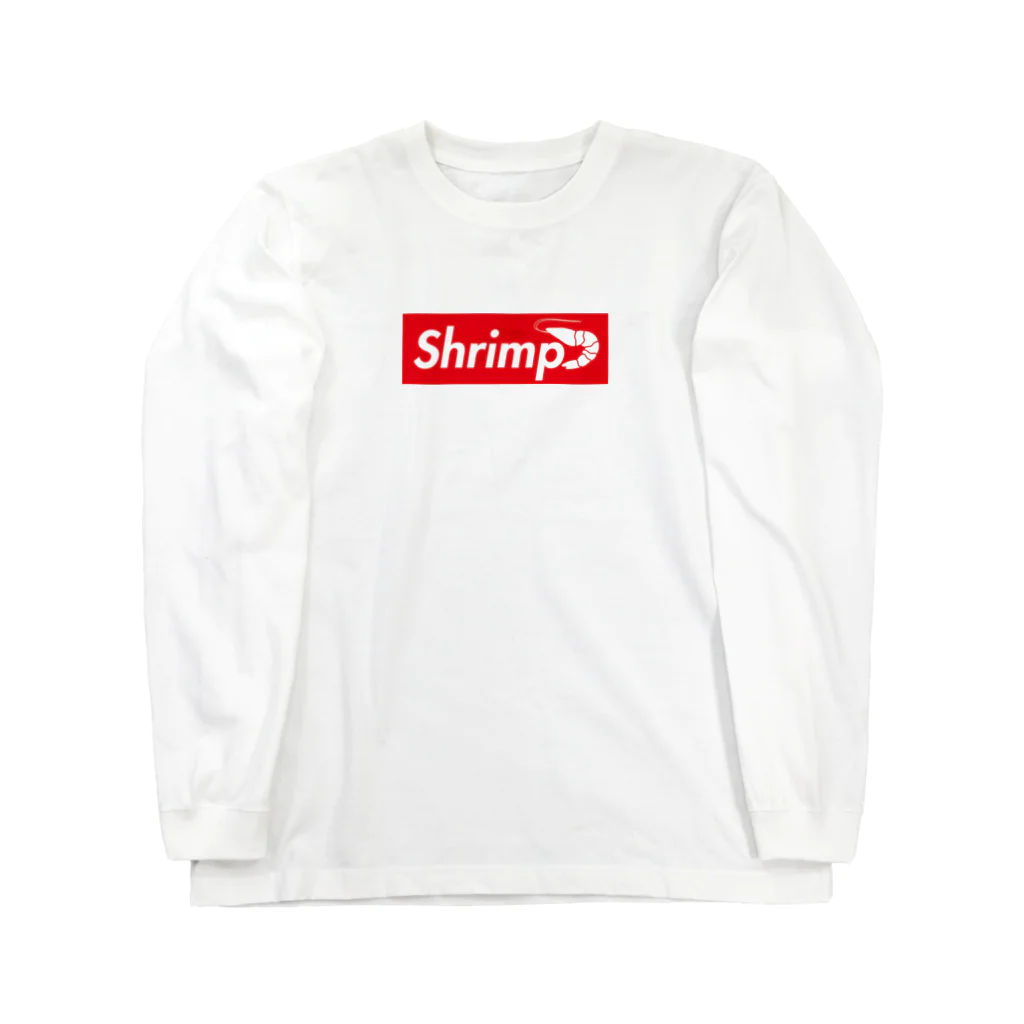 Kmaxshop53の英語でエビはShrimpといいます。 Long Sleeve T-Shirt