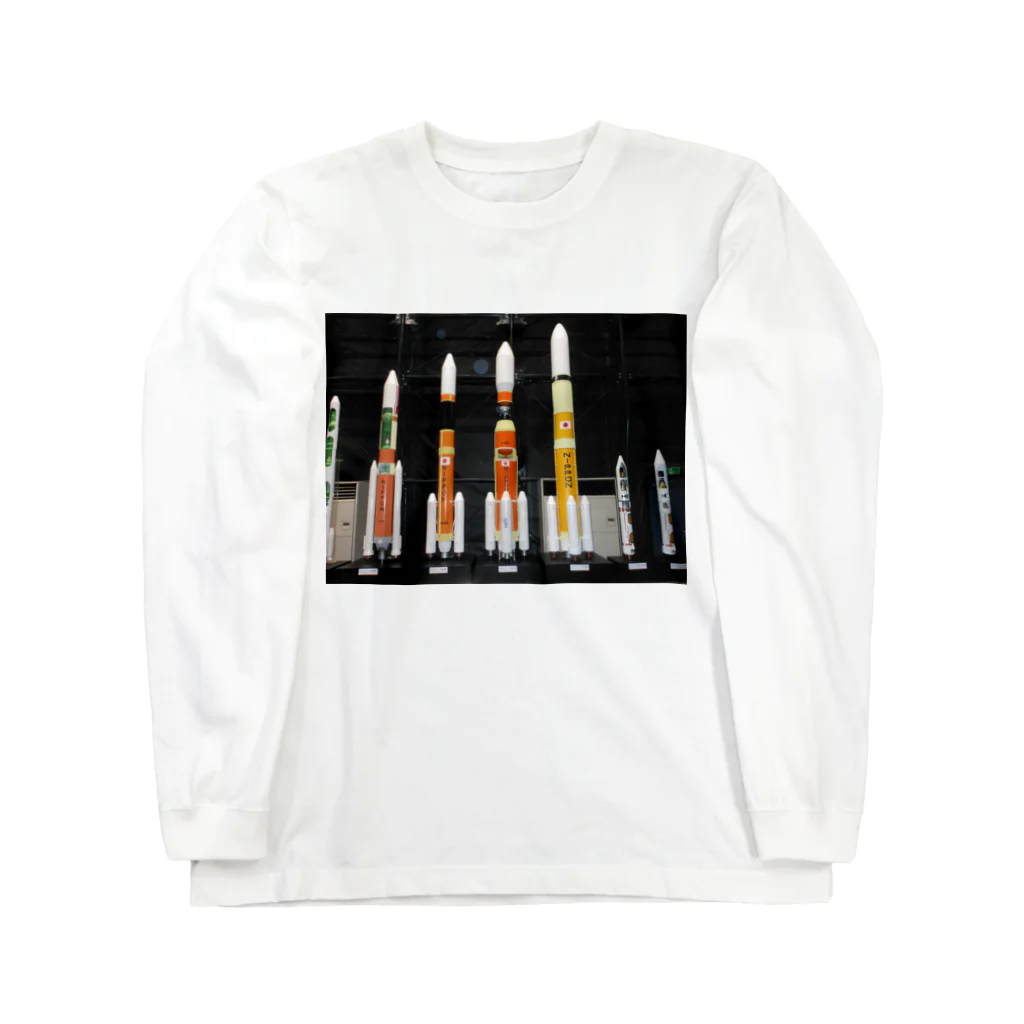 EijiPonのロケット Long Sleeve T-Shirt