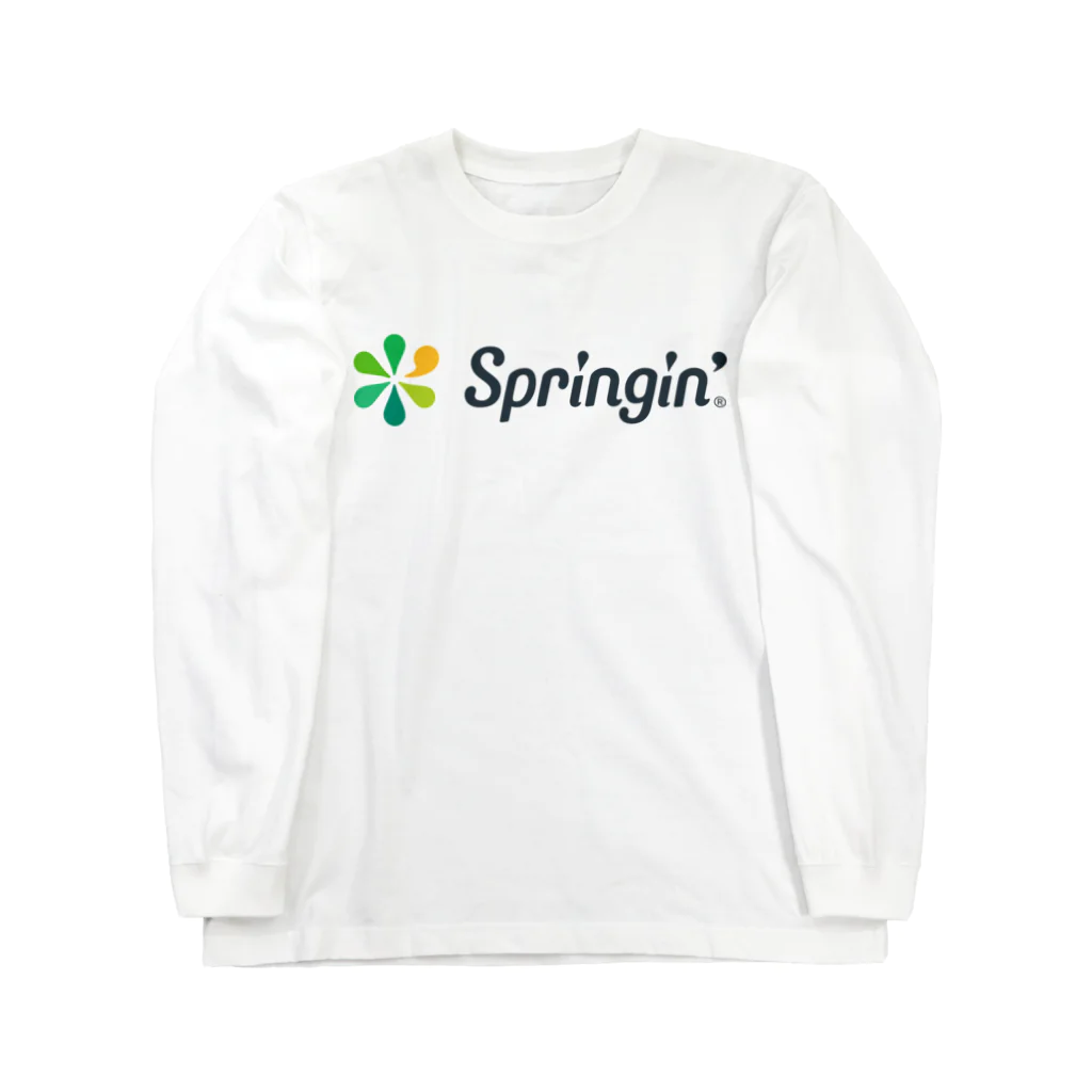 Springin’®オフィシャルショップのSpringin’ ビッグロゴマーク ロングスリーブTシャツ