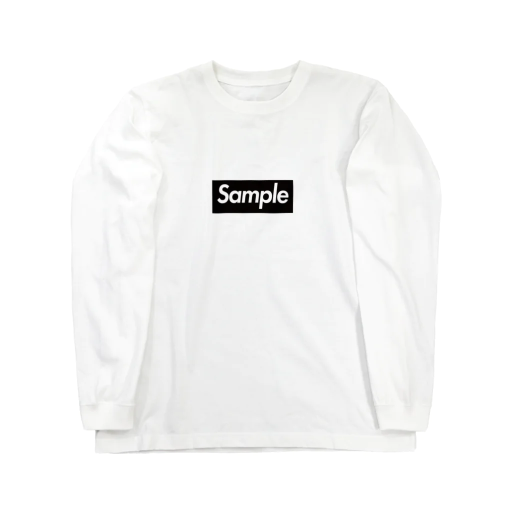 orumsのSapme -Red Box Logo- 롱 슬리브 티셔츠