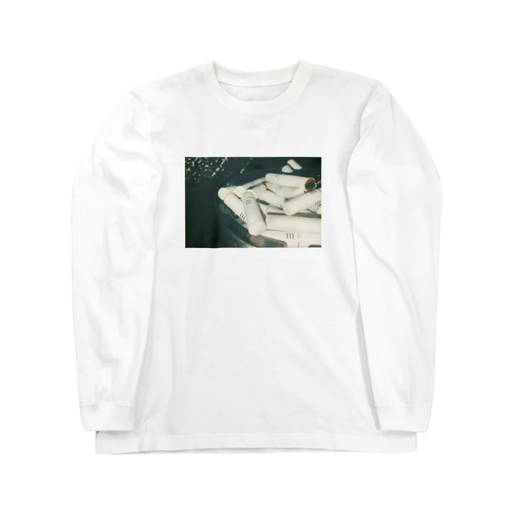 bikkuriwanchanのうちの灰皿 Long Sleeve T-Shirt