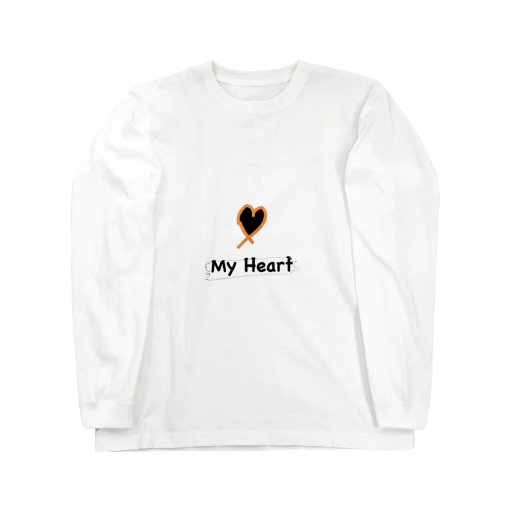 ぶんたa.k.aシンデレラのMy Heart ロングスリーブTシャツ