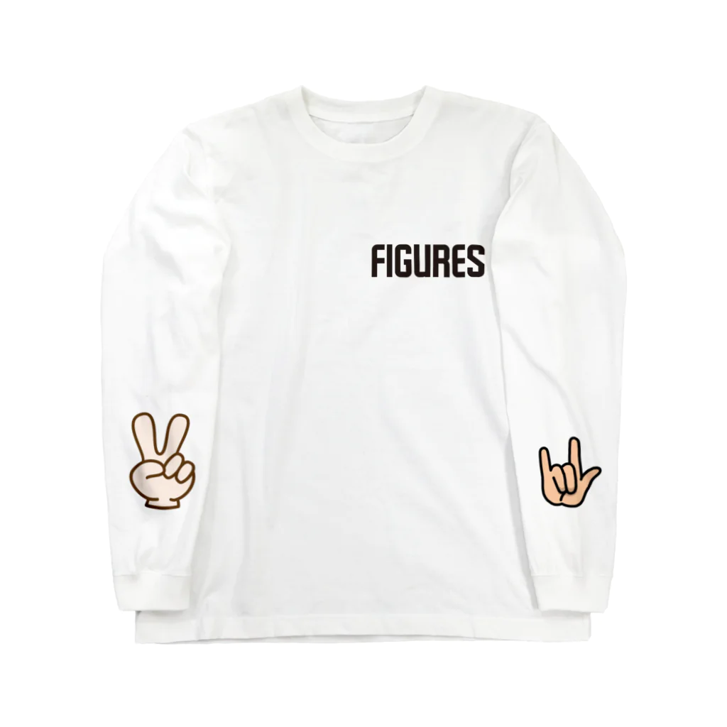 figuresのfigureS ロングスリーブTシャツ