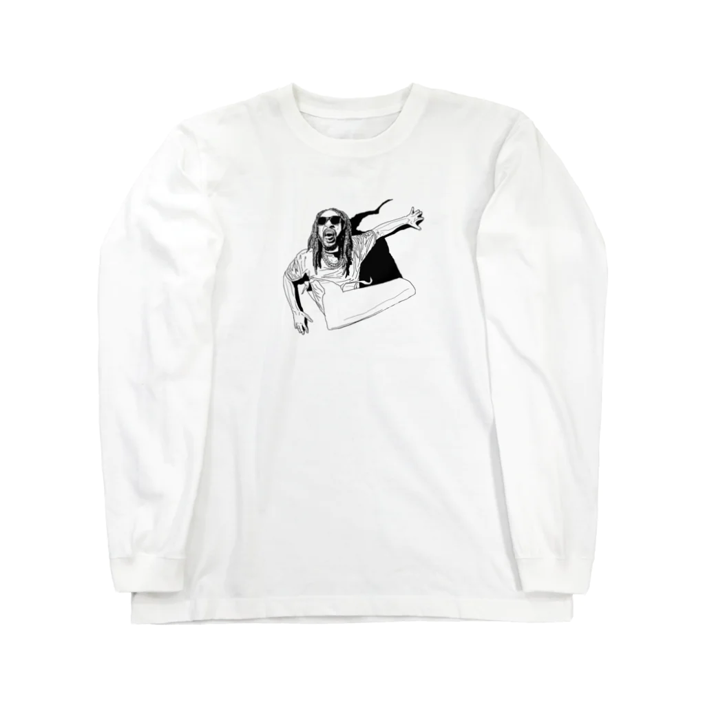 NAKAMARU ART SHOPのLIL JON Long Sleeve T-Shirt