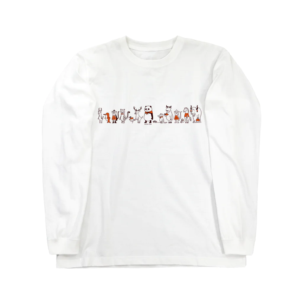 キッチュのみんなで！　パンダのおはなし Long Sleeve T-Shirt