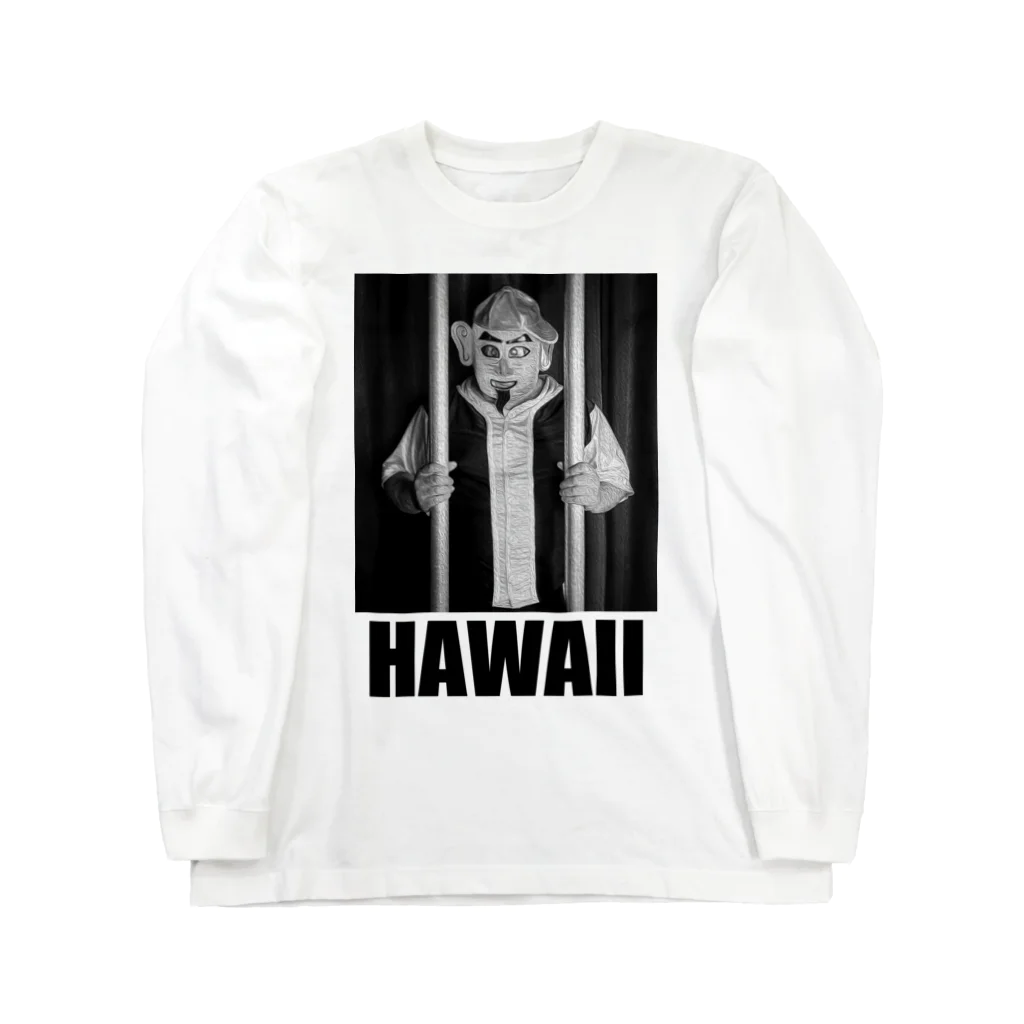 菊タローオフィシャルグッズ販売所の菊タローのハワイ ロングスリーブTシャツ