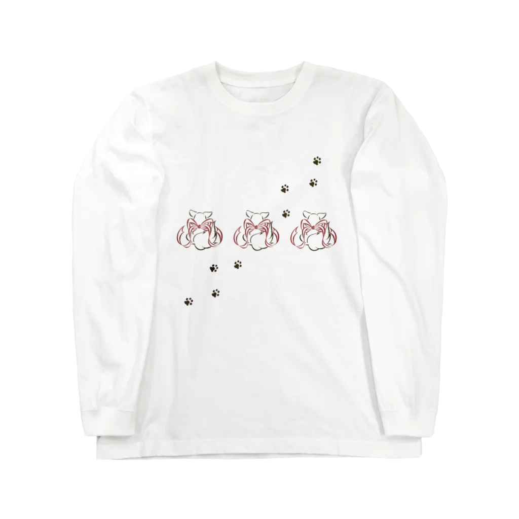 夢と知りせばのきつねのこん様(ちらり) Long Sleeve T-Shirt