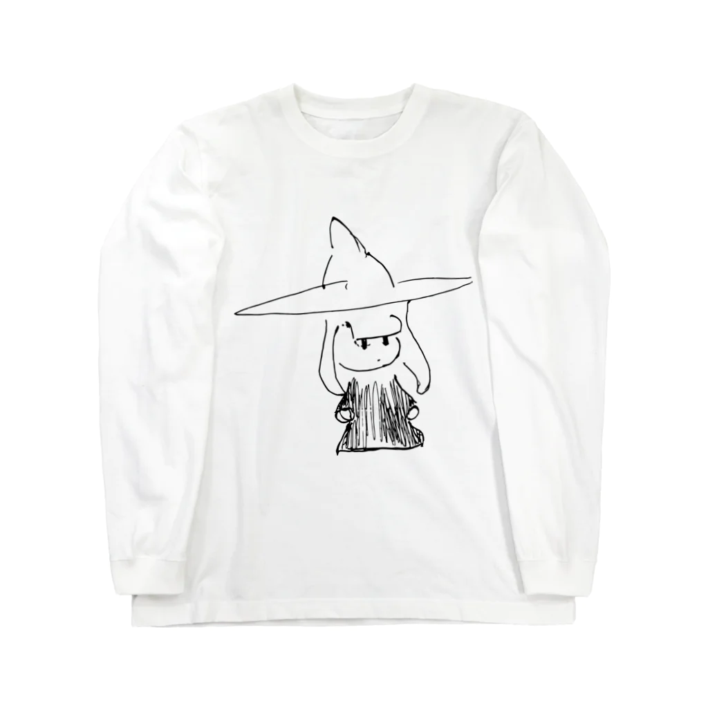 yoki-kiyoの魔女っ子 ロングスリーブTシャツ