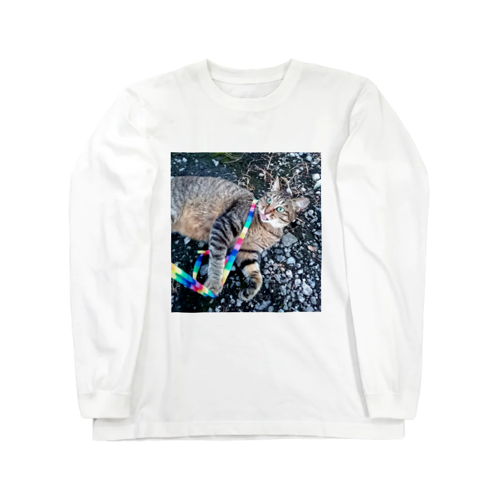 姉の自由猫だったあずき Long Sleeve T-Shirt