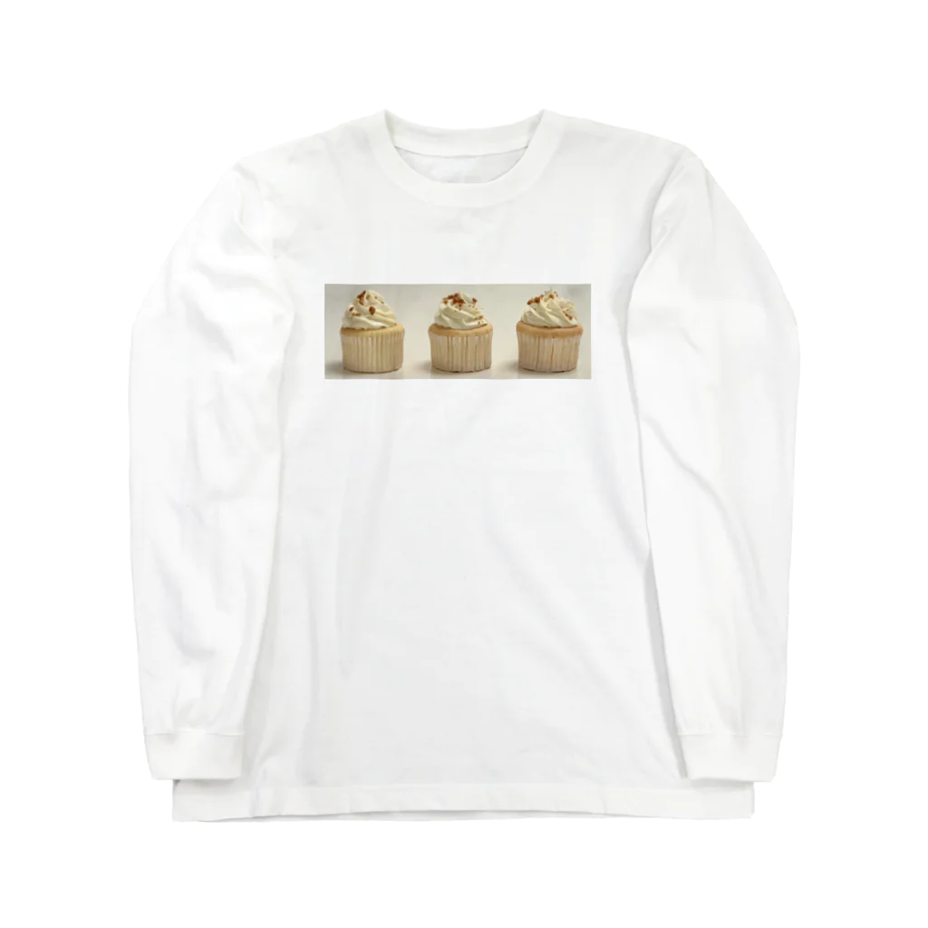 DEAR cupcakeのvanilla caramel crunch ロングスリーブTシャツ