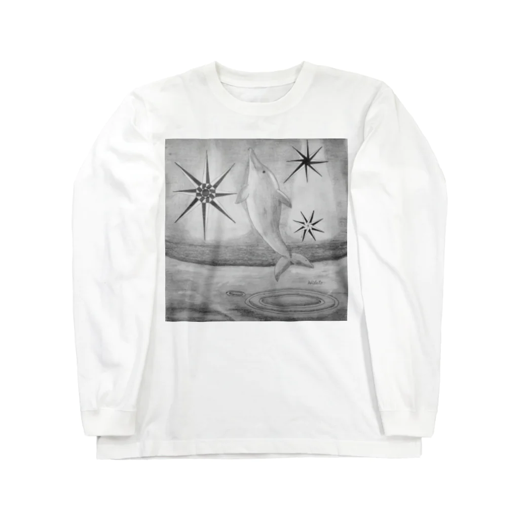 39Sのイルカ飛ぶ！ Long Sleeve T-Shirt