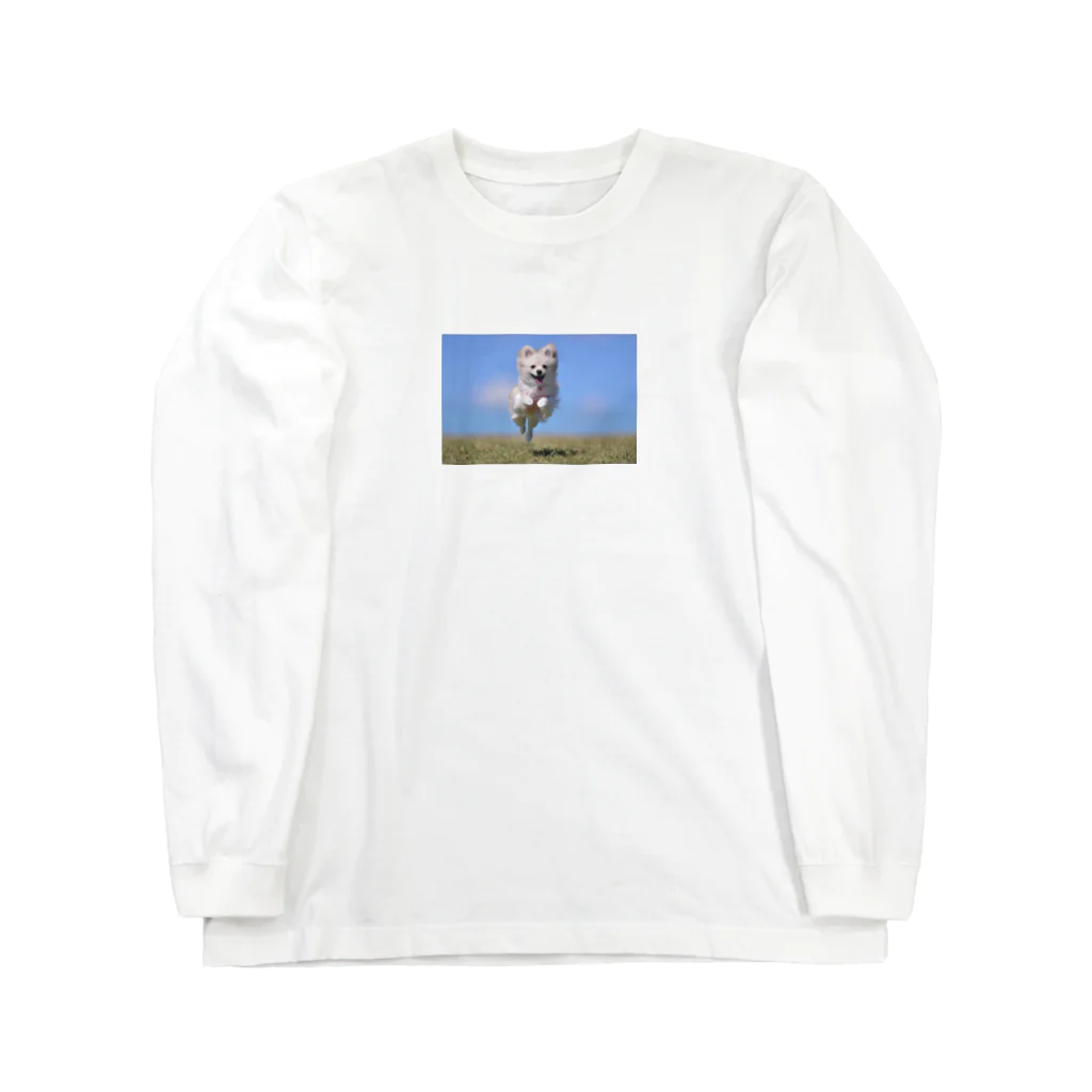 kona_yyyのコナは超飛行犬 Long Sleeve T-Shirt