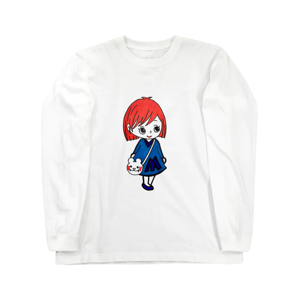 MAAMI(まあみ)のまあみちゃんシリーズ ロングスリーブTシャツ