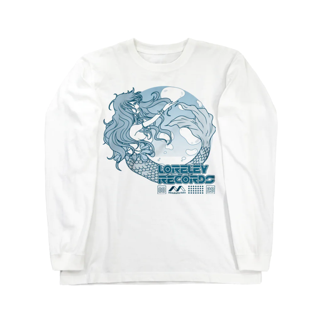 加藤 光雲のLoreley records ロングスリーブTシャツ