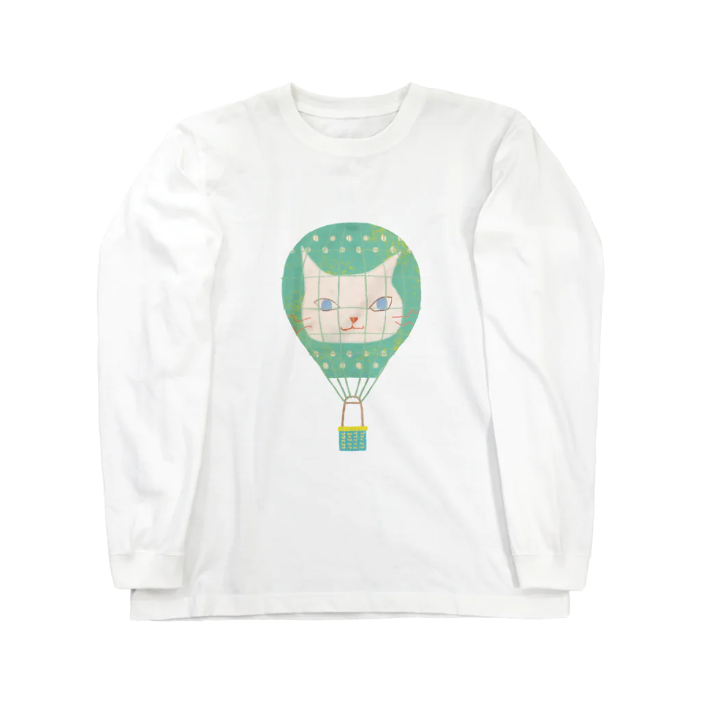 ..lineのネコキキュウ Long Sleeve T-Shirt