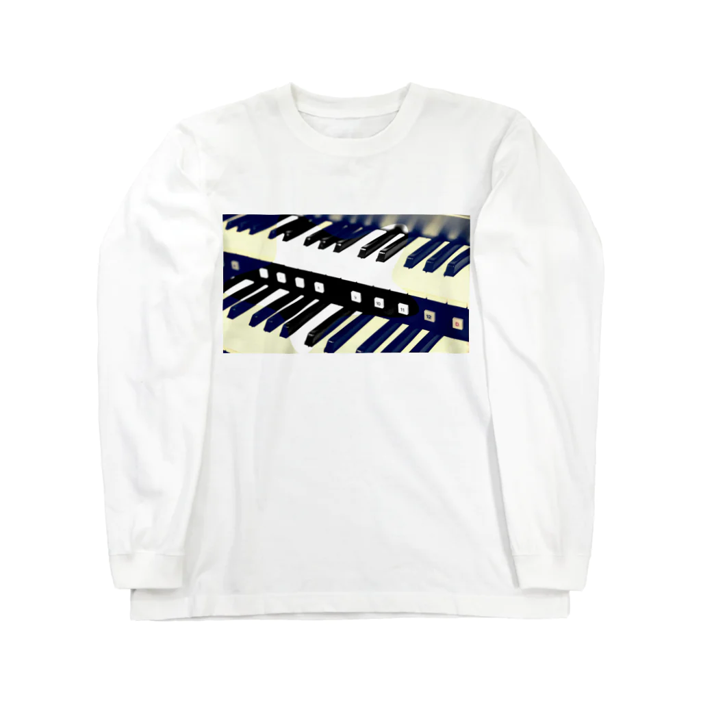 ゆるっとshopの電子オルガン・キーボードデザイン Long Sleeve T-Shirt