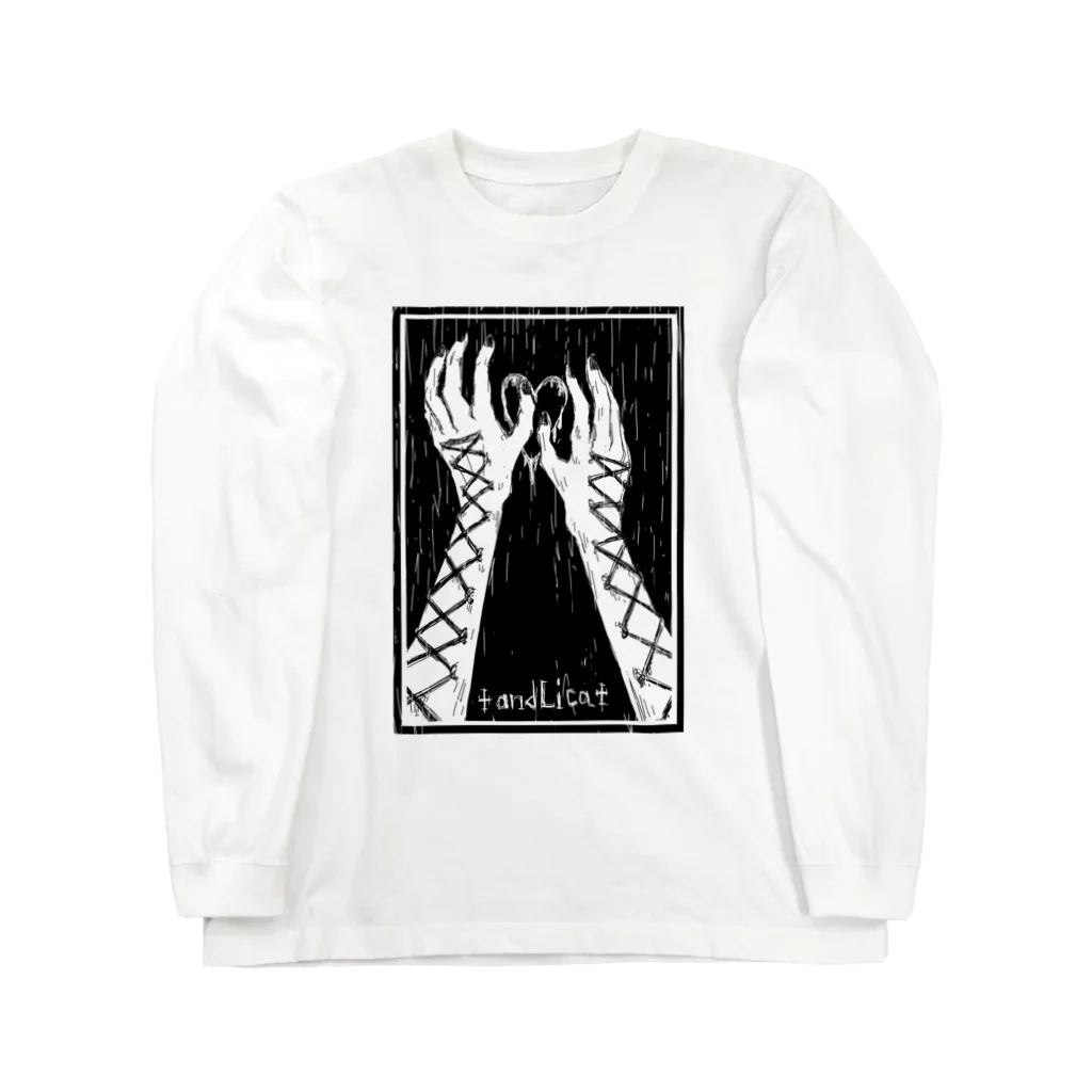 andLica|SUZURI支店のPretty Hands Long Sleeve T-Shirt