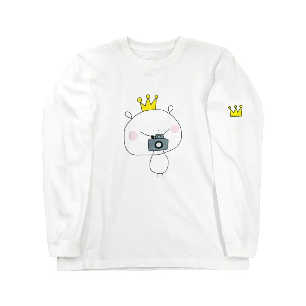 おうさまくんshopのおうさまくんカメラ Long Sleeve T-Shirt