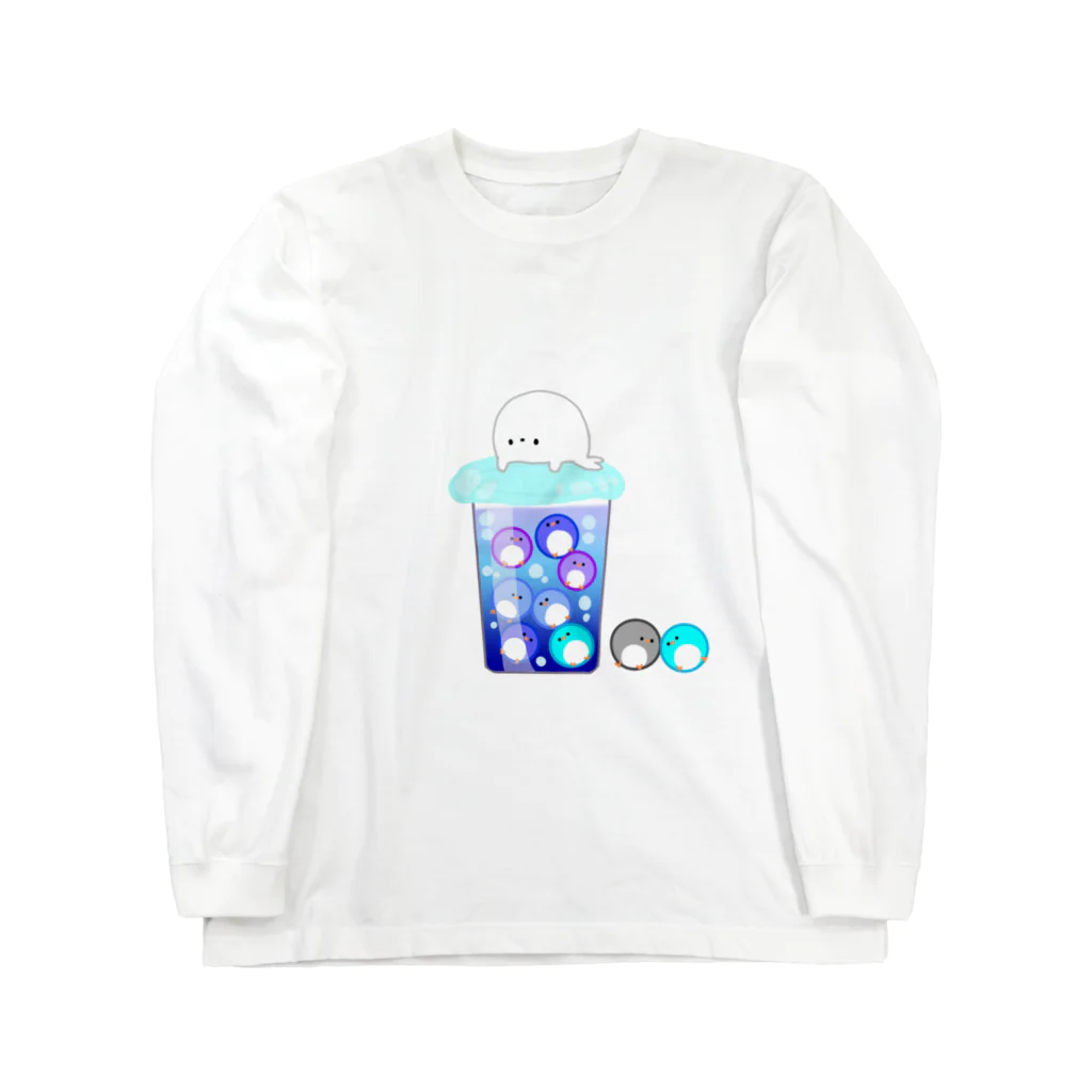 雨空ソーダの雨空ルイの南極ソーダ Long Sleeve T-Shirt