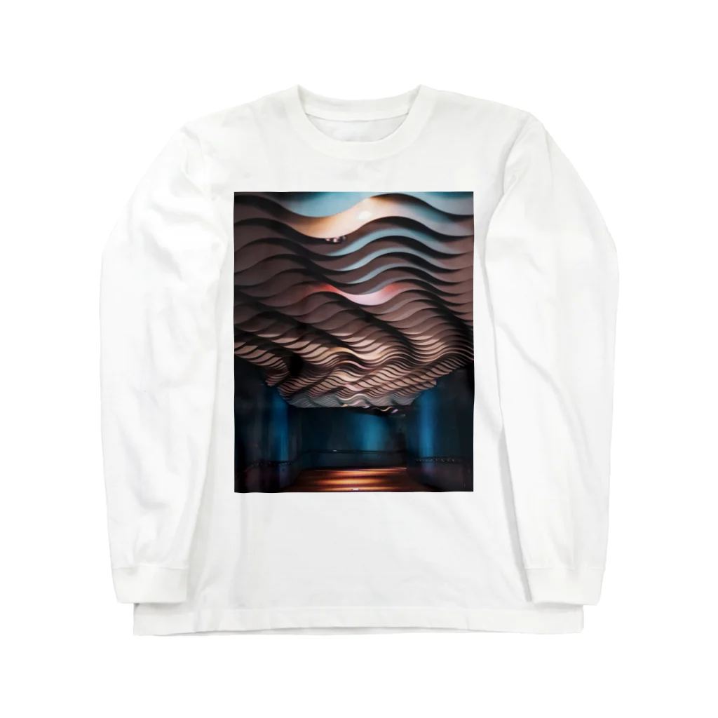 yohakuyaのiyoboya_kaikan　#Tシャツのよはくを埋める Long Sleeve T-Shirt