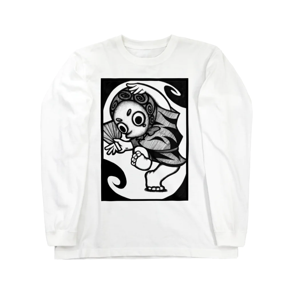 ワノハ -WANOHA-のひょっとこ Long Sleeve T-Shirt