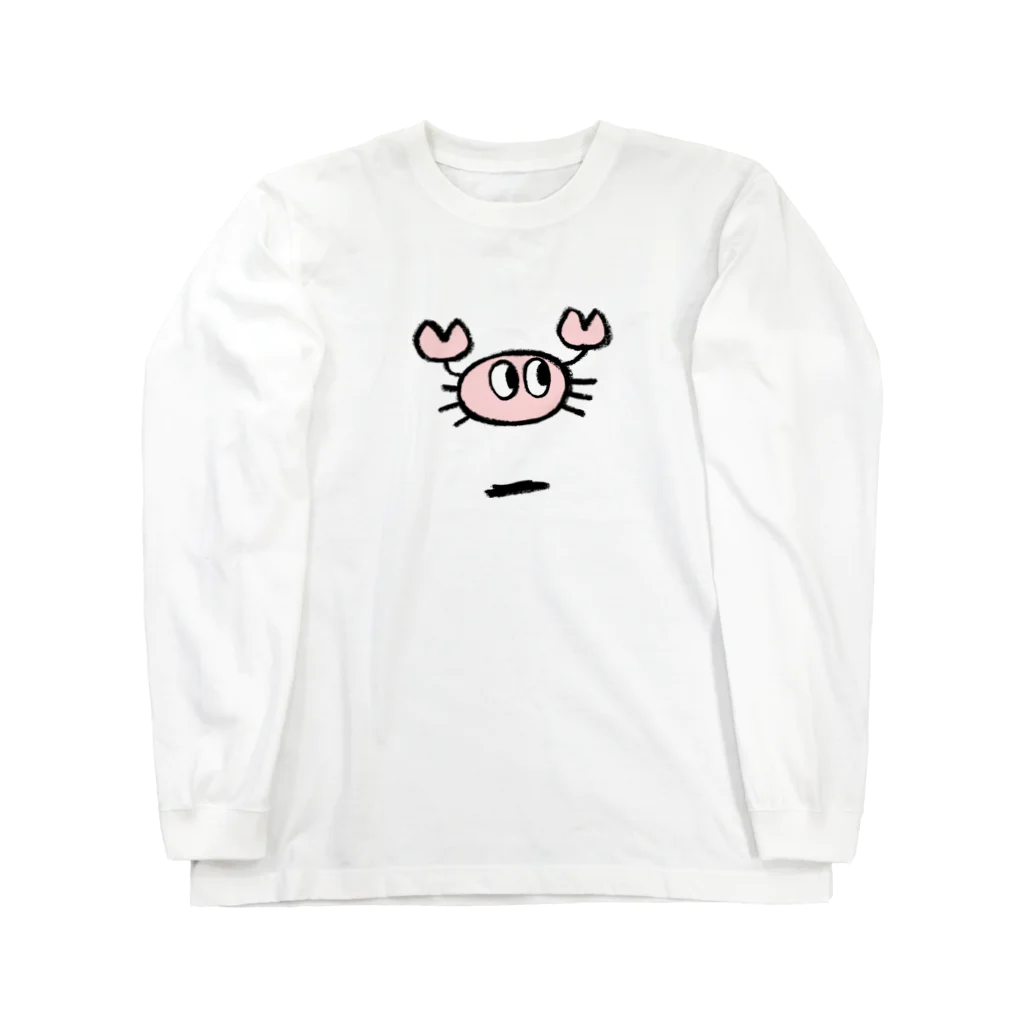 あらいきりこのとんでるカニ Long Sleeve T-Shirt