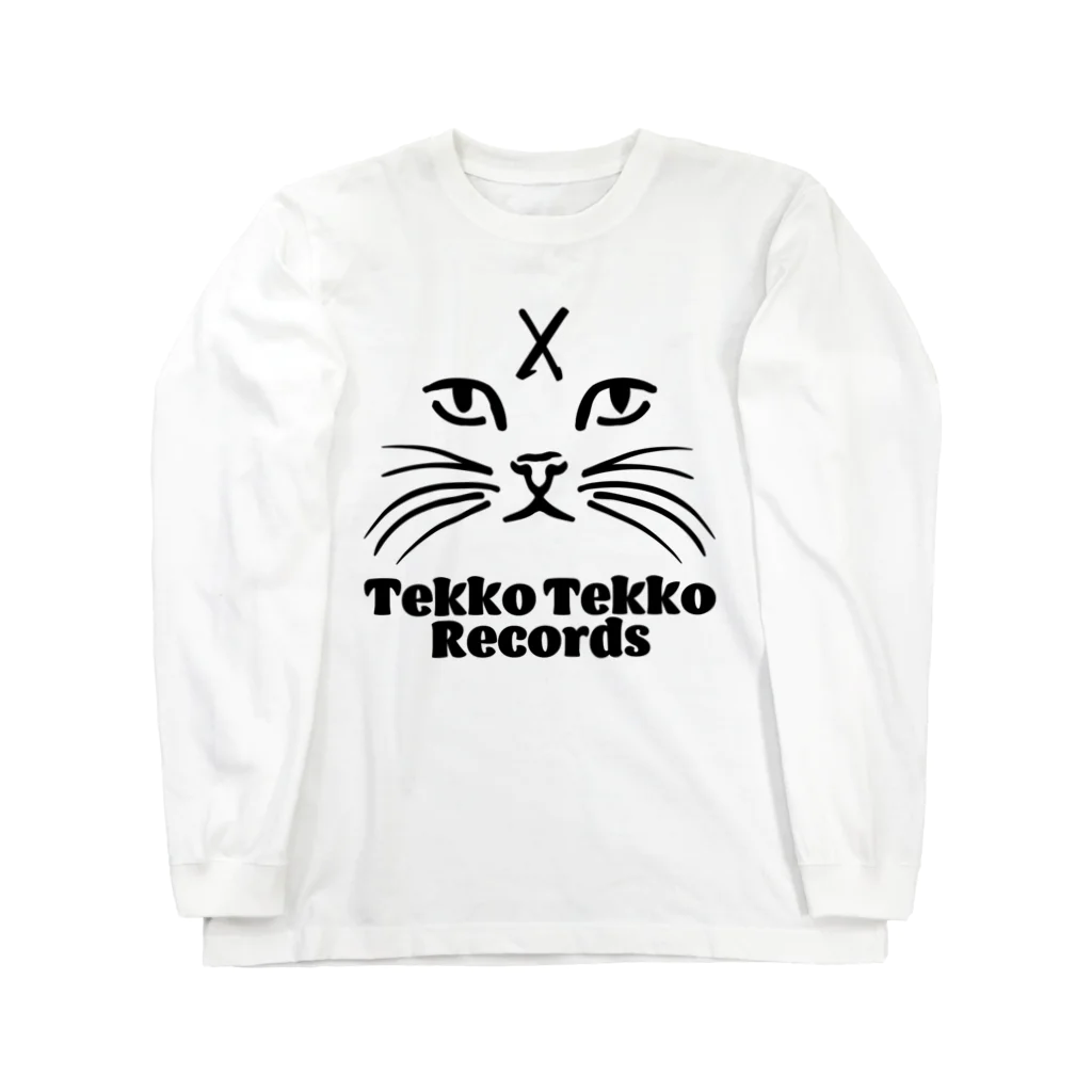 TEKKO TEKKO RECORDSのTekko Tekko Records ロングスリーブTシャツ