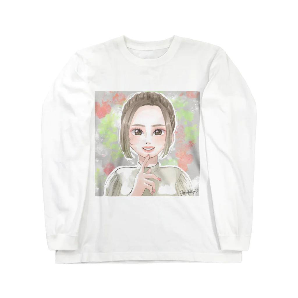 もかふしぎ🐰のナチュラルメイク Long Sleeve T-Shirt