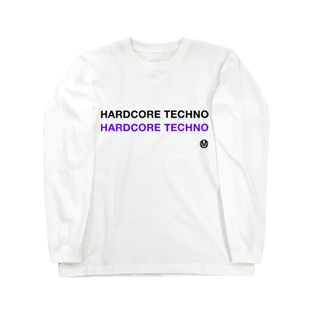 Mohican GraphicsのHardcore Techno Long Sleeve T-Shirt