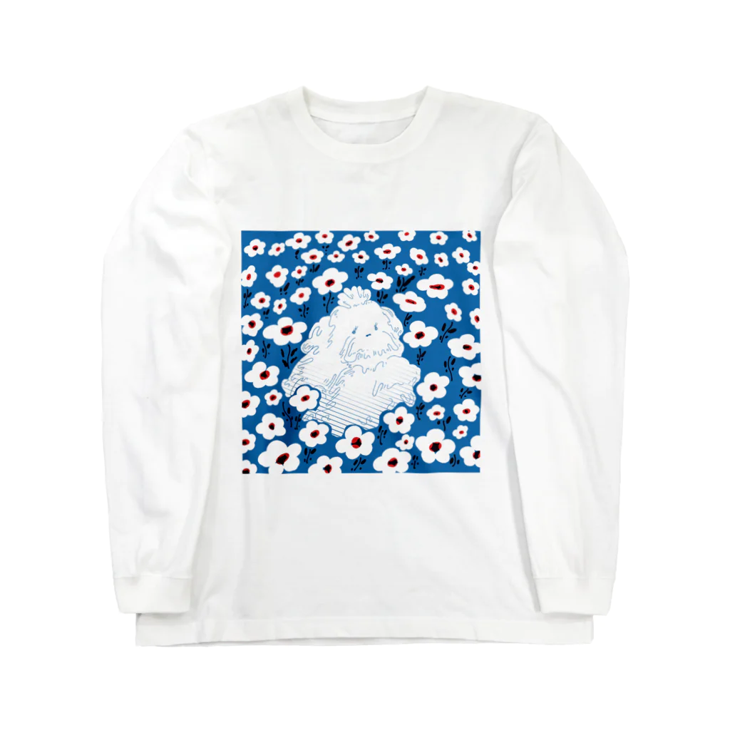 HOHOEMI🍋のお花犬 Long Sleeve T-Shirt