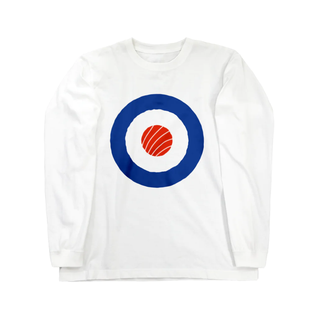 9bdesignのスシ・ターゲット Target Sushi Roll Roundel Long Sleeve T-Shirt