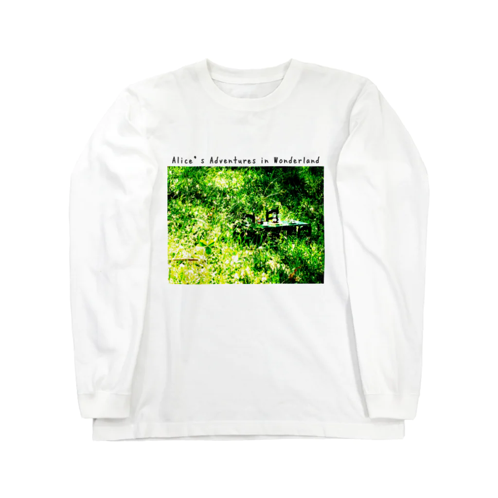 ナンカヨーカイ堂の森のお茶会 Long Sleeve T-Shirt