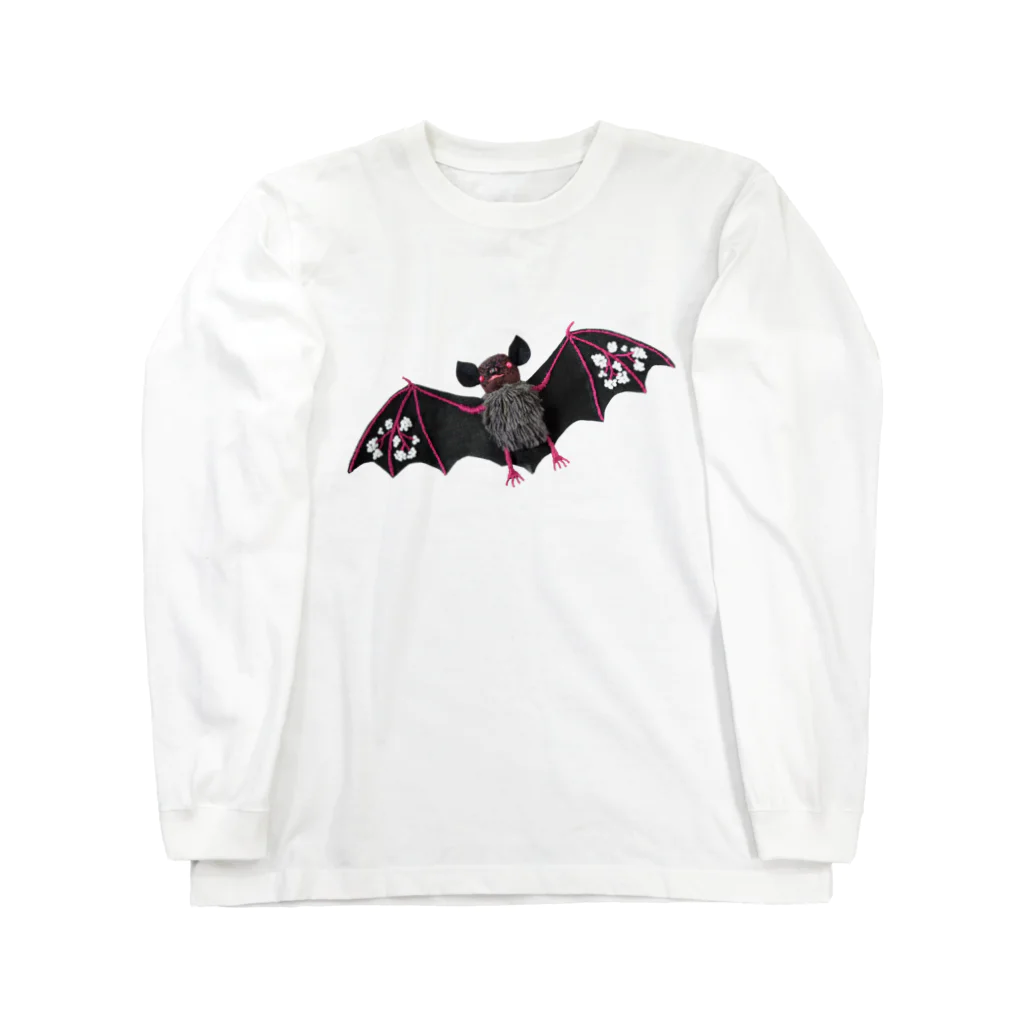 水島ひねの黒蝙蝠 Long Sleeve T-Shirt