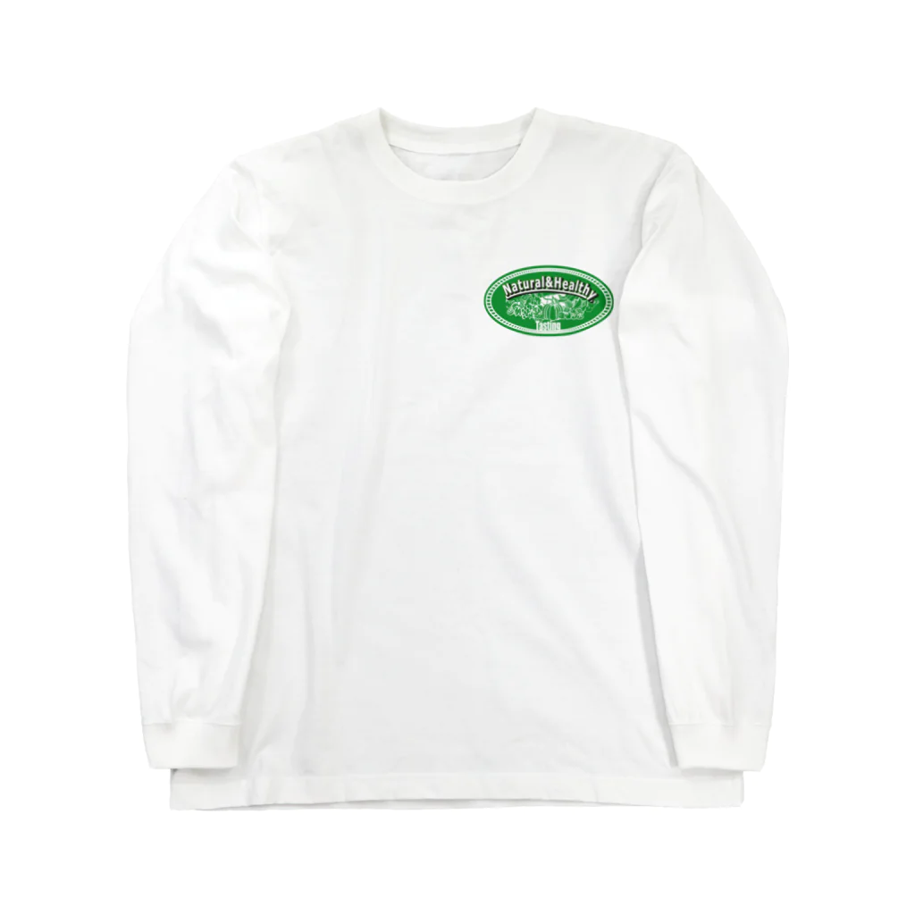 上野千賀子（ちかねえ）試食販売員SHOPのナチュラル＆ヘルシー Long Sleeve T-Shirt