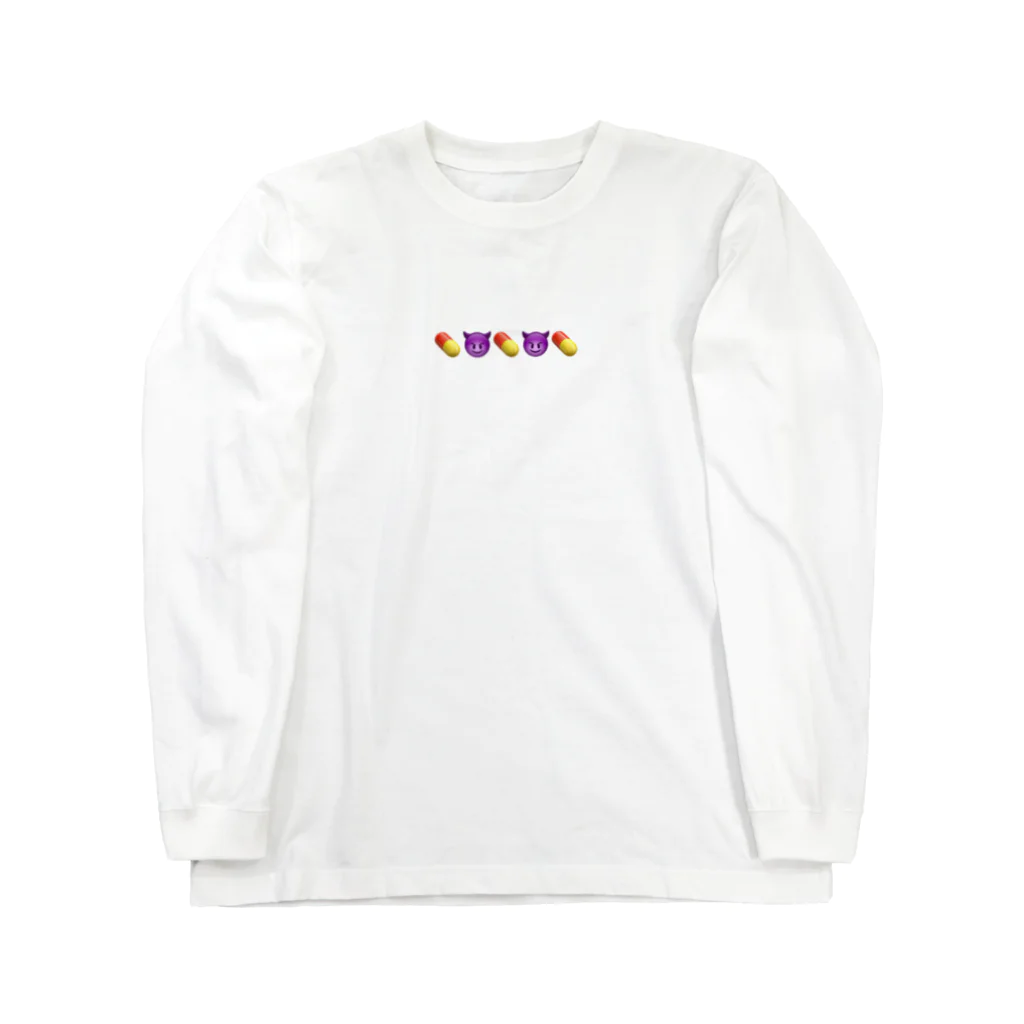 KCYのKcy絵文字Tシャツ   Long Sleeve T-Shirt