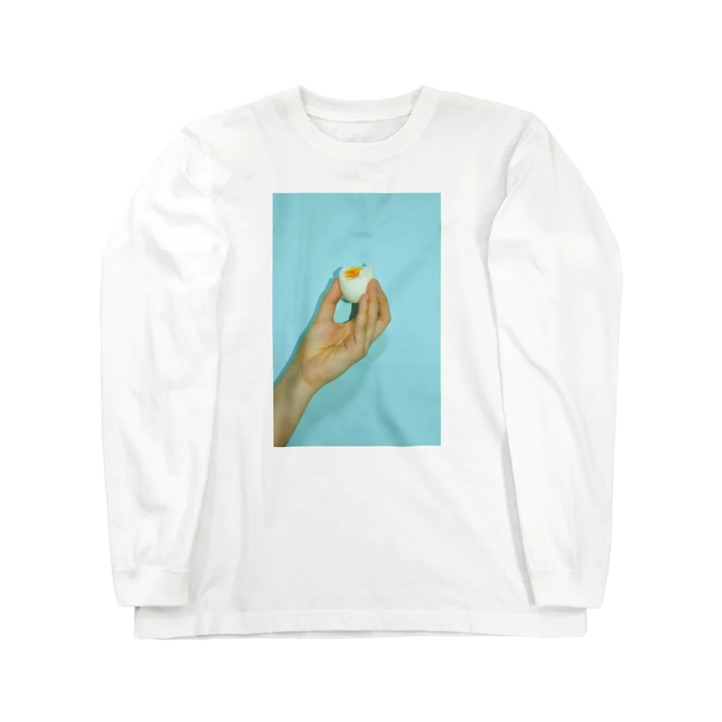 hi_tokyoのしっかりゆで卵 Long Sleeve T-Shirt