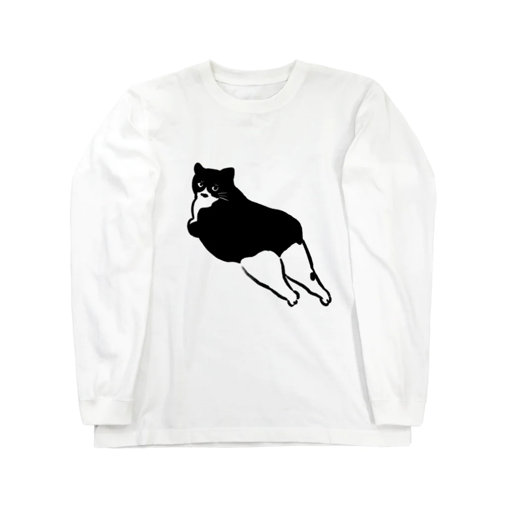 ぺろぺろぺろぺろ【せいこせんせい】のミニスカ猫まる【せいこせんせい】 Long Sleeve T-Shirt